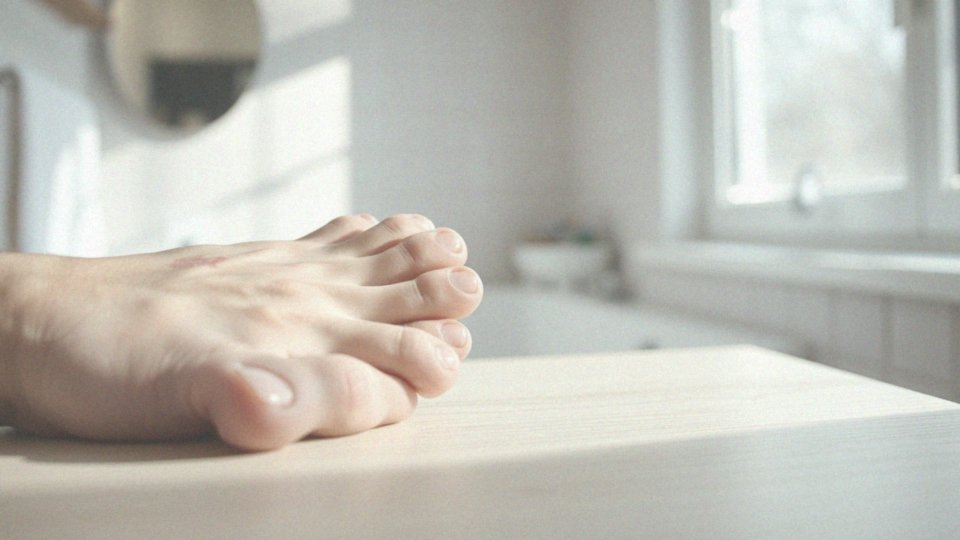 Jak wrastający paznokieć prowadzi do rwącego bólu?