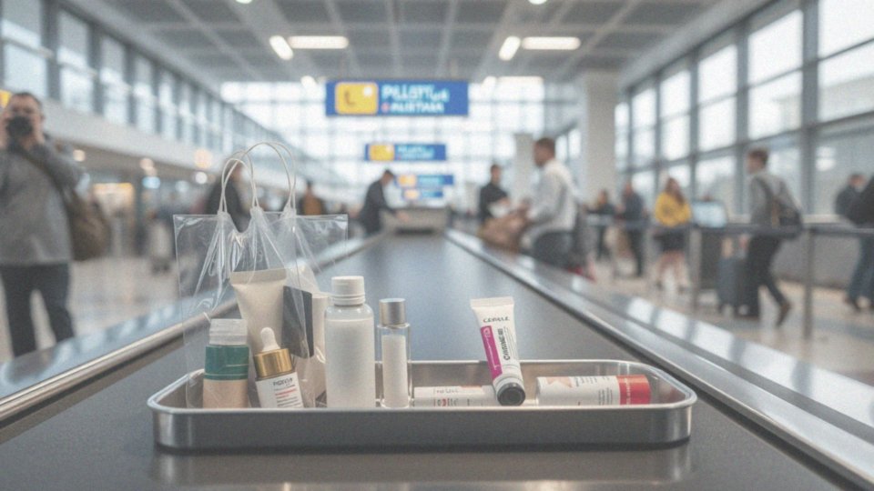 Jakie są zasady dotyczące przewozu kosmetyków w samolocie?