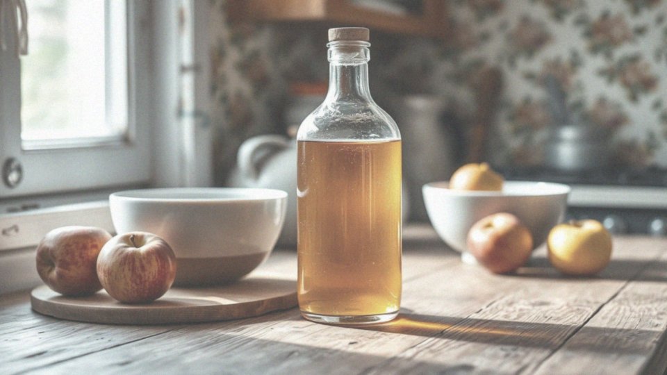Co oznacza zmiana koloru octu jabłkowego?