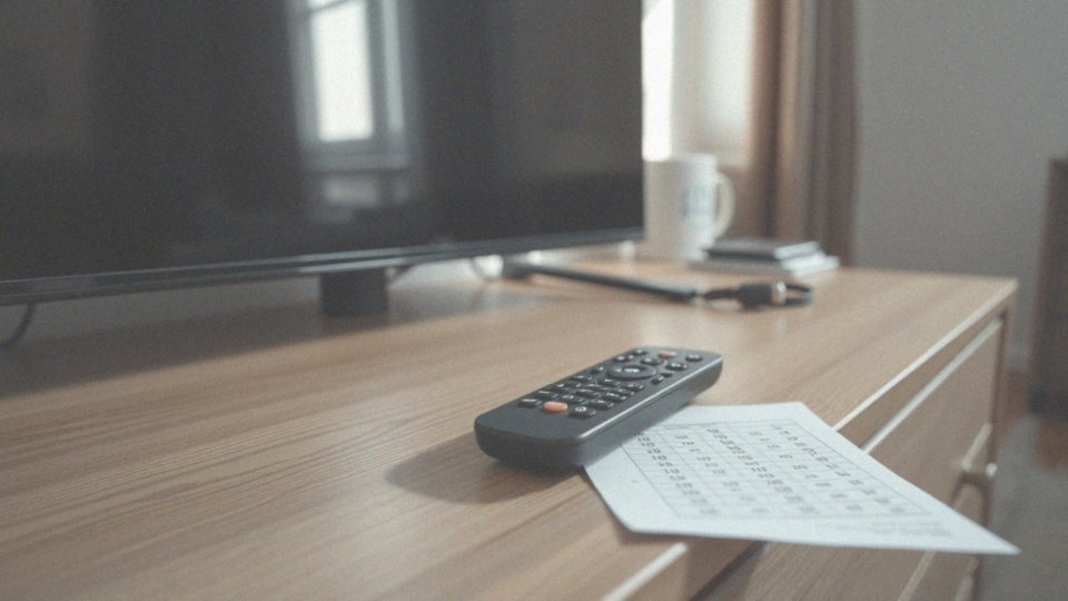 Jak zaprogramować pilot uniwersalny do telewizora za pomocą kodów?